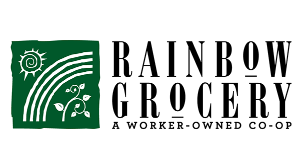 Rainbow Grocery, a worker-owned co-op, logo